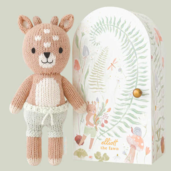 Tiny Elliott the fawn
