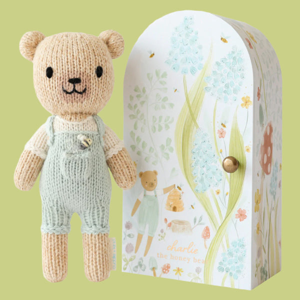 Tiny Charlie the honey bear