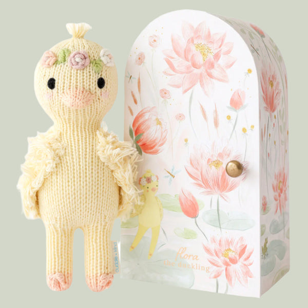 Tiny Flora the duckling (mauve)