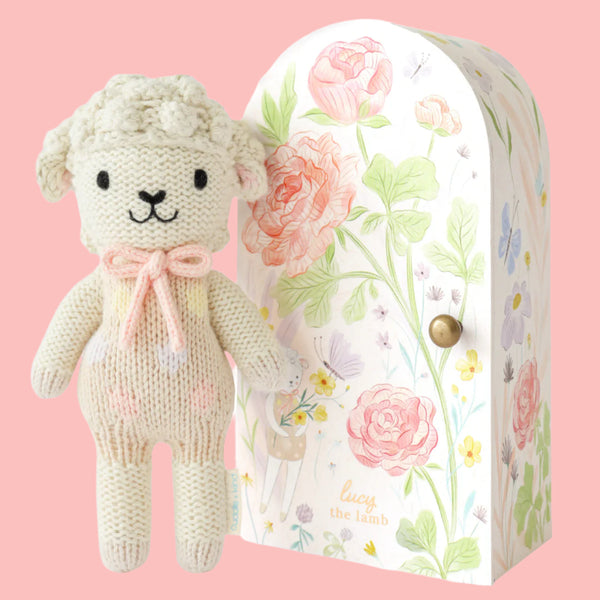 Tiny Lucy the lamb (pastel)