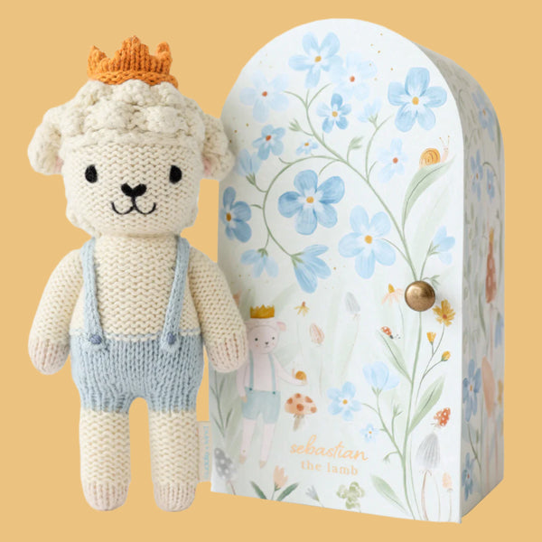 Tiny Sebastian the lamb