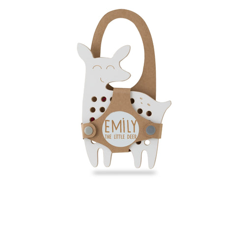 Emily the Little Deer, Wooden Lacing Toy