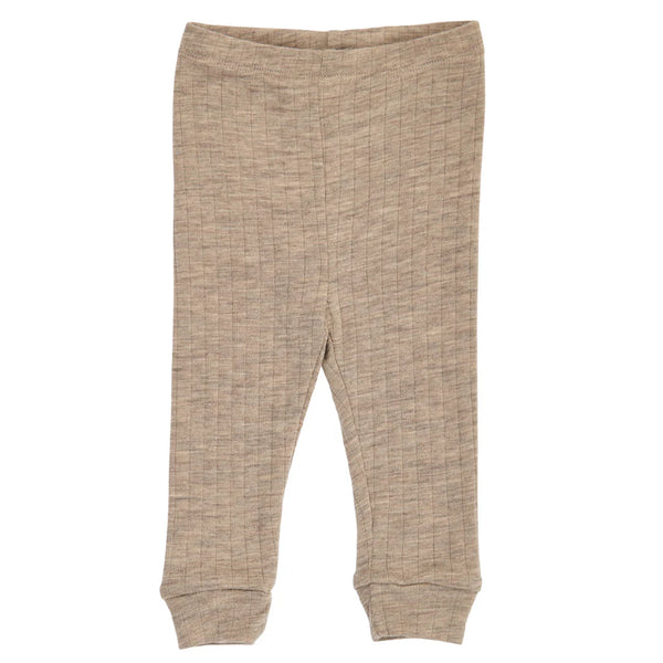 Woolly rib pants-Balsam melange