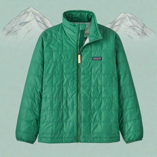 Kids' Nano Puff® Brick Quilt Jacket