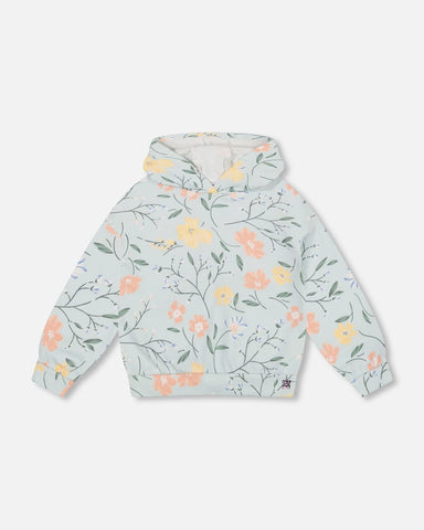 Sweatshirt Printed Romantic Flower