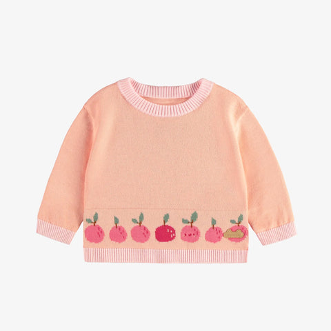 Sweater peach fruity