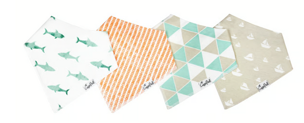 Bandana Bib (4 pack)