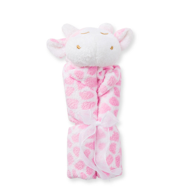 Pink Giraffe Blankie