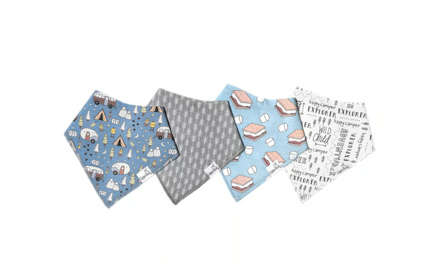 Bandana Bib (4 pack)
