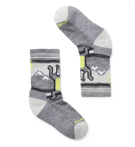 Kids' Hike Light Cushion Hiking Bear Crew Socks