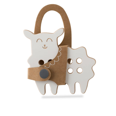 Small Sheep, Wooden Lacing Toy