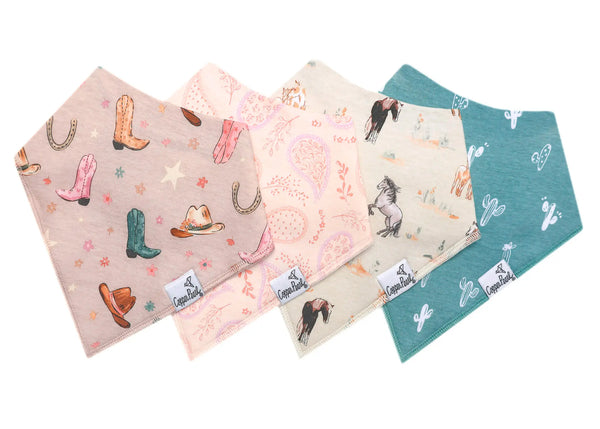 Bandana Bib (4 pack)