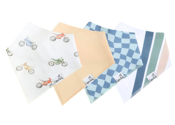 Bandana Bib (4 pack)