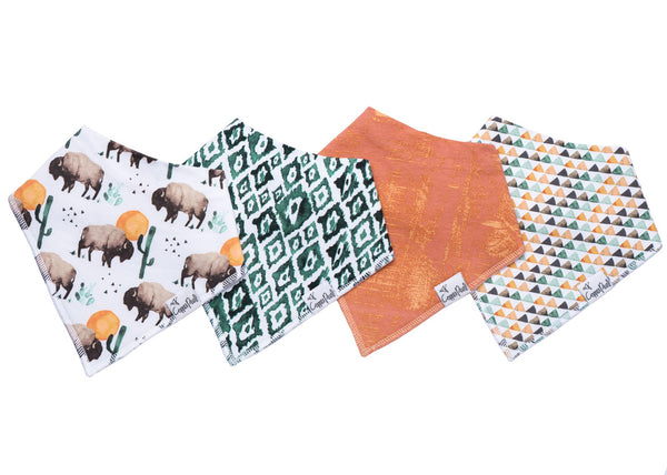 Bandana Bib (4 pack)