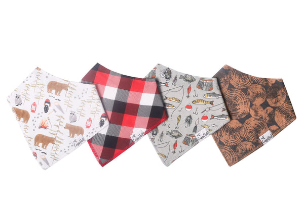 Bandana Bib (4 pack)