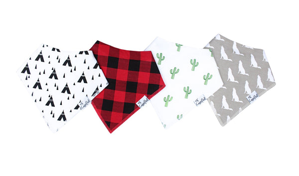 Bandana Bib (4 pack)