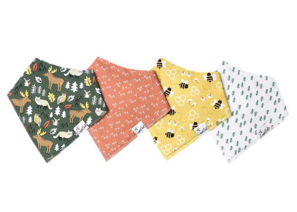 Bandana Bib (4 pack)