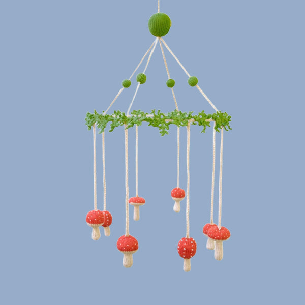 Amanita Mushroom Mobile