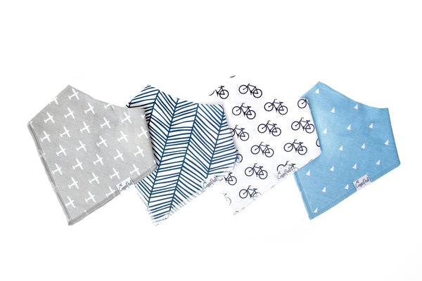 Bandana Bib (4 pack)