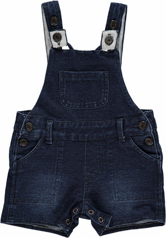 JONTY denim shortie overalls