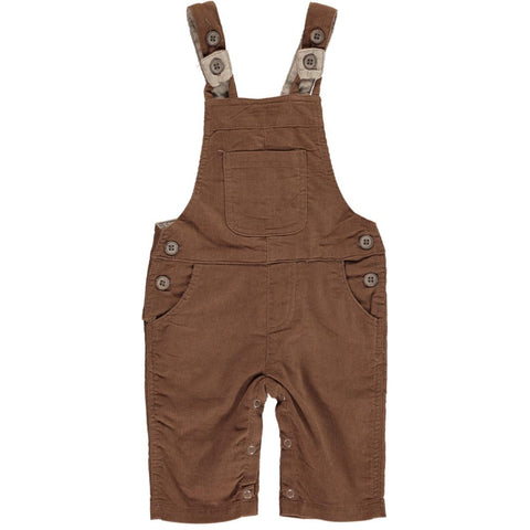 HARRISON cord overalls-brown
