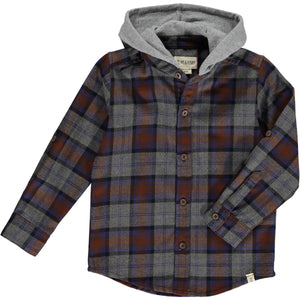 ERIN Hooded woven shirt