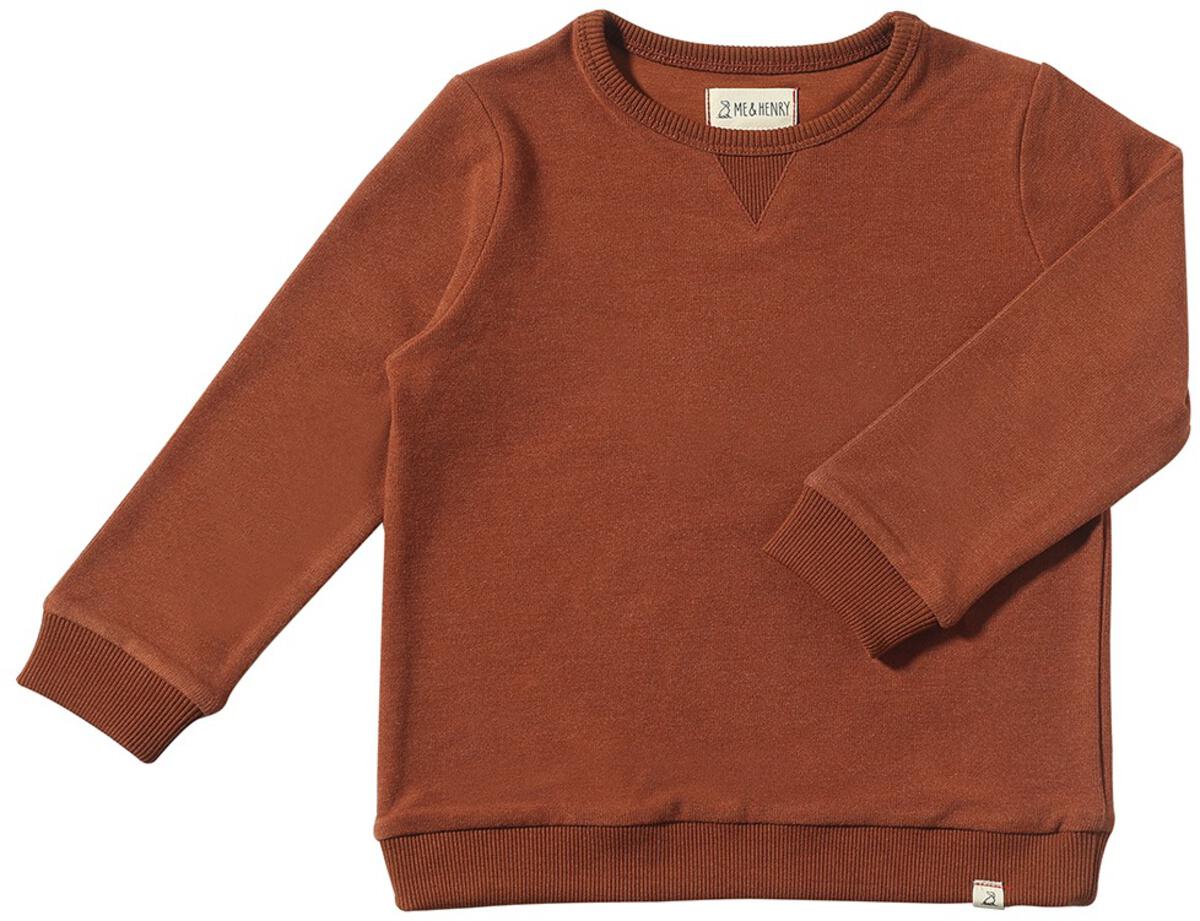 TARQUIN SWEATSHIRT-RUST COSY