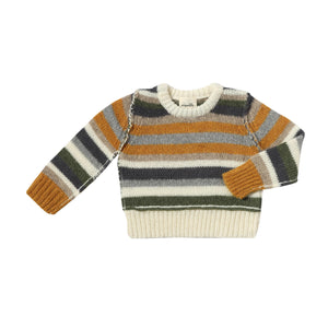 Donna Sweater-Gold Stripe