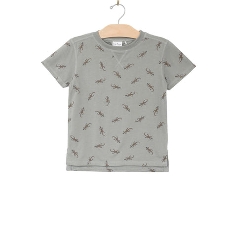 Whistle Patch Tee-Salamander