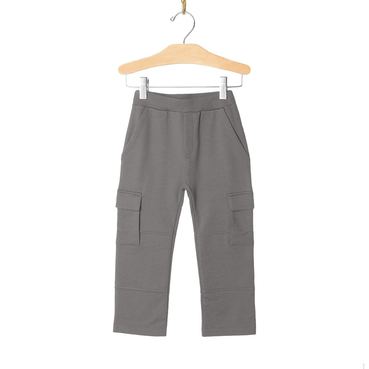 Cargo Pant-Pewter Fleece