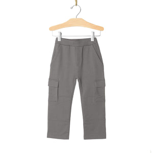 Cargo Pant-Pewter Fleece