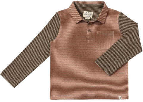 TROY Polo-Rust with Brown Arms