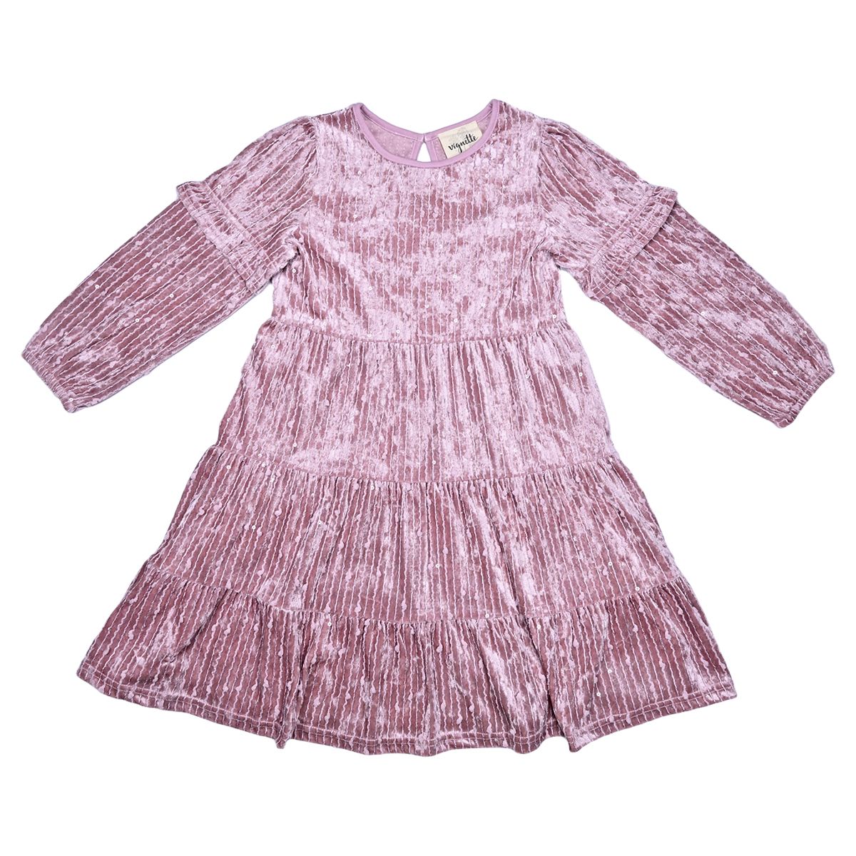 Eliana Dress-Rose Velvet