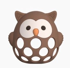 Owl 3D Silicone Teether