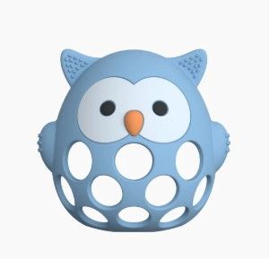 Owl 3D Silicone Teether