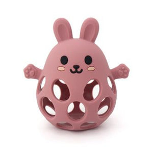 Funny Bunny 3D Silicone Teether