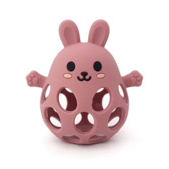 Funny Bunny 3D Silicone Teether
