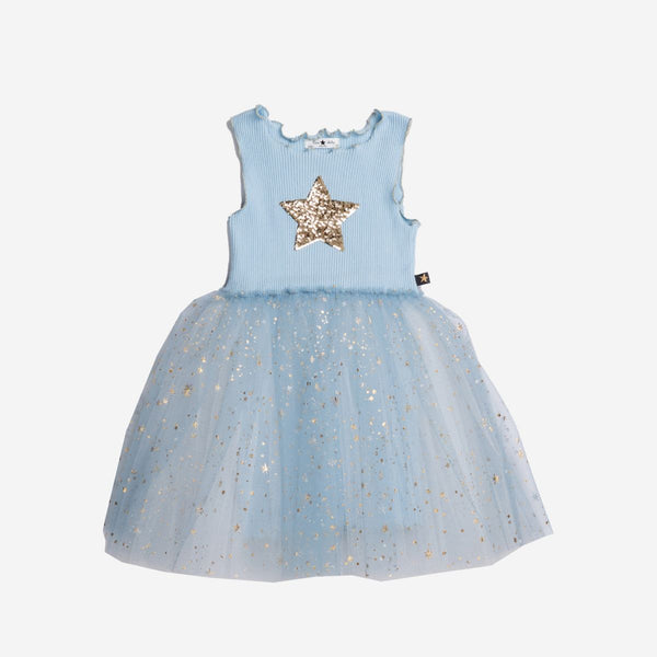 Eloise Tutu Dress-Sky Blue