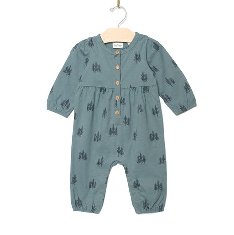 Henley Romper-Twilight Forest