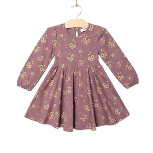 Twirl Dress-Orchid Blooms