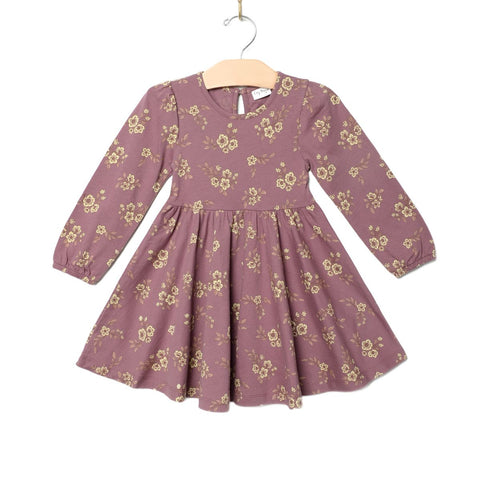 Twirl Dress-Orchid Blooms