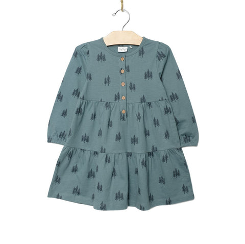 Tiered Dress-Twilight Forest