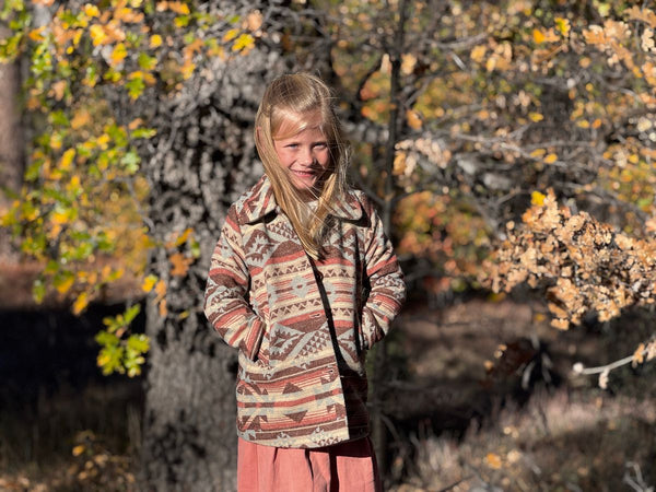 Harlow Coat-Western Print