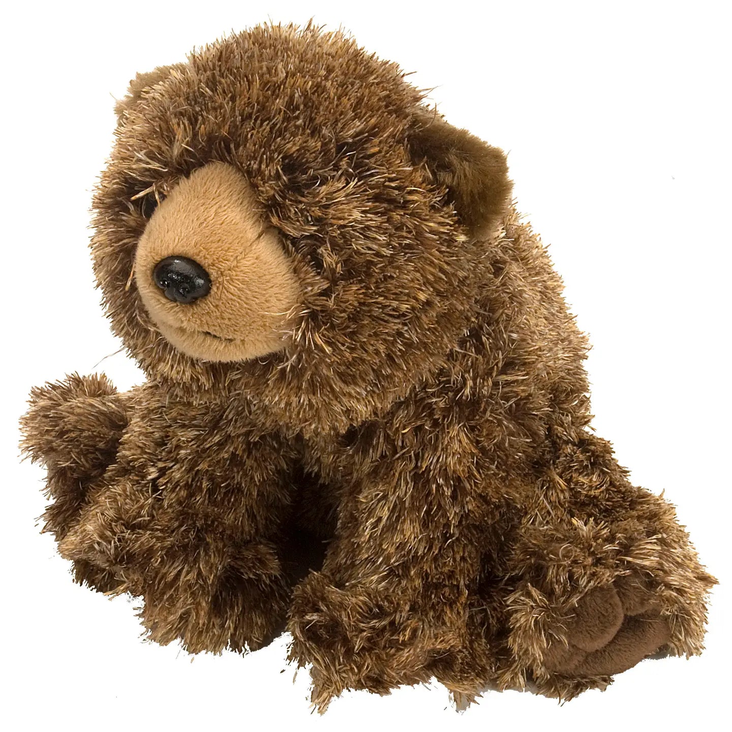 Mini Grizzly Bear Stuffed Animal 8"