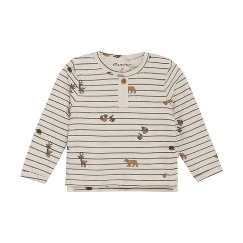 Striped Woodland Tee