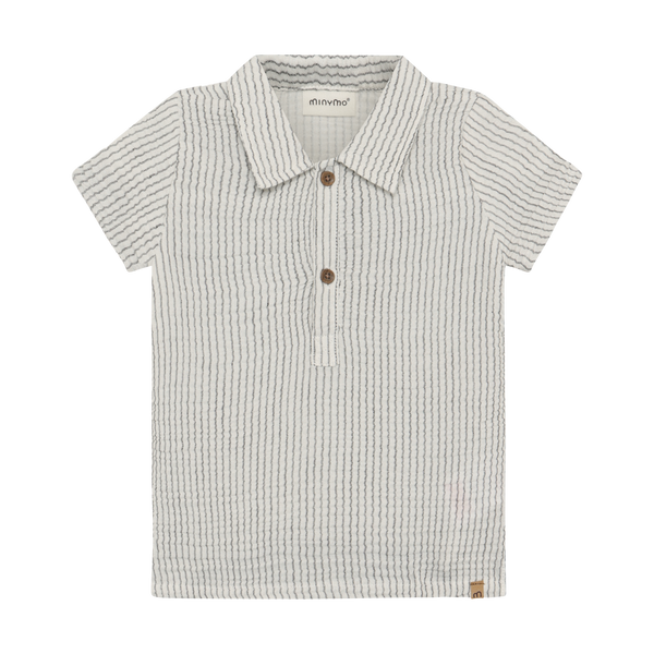 S/S Polo-Odyssey Gray