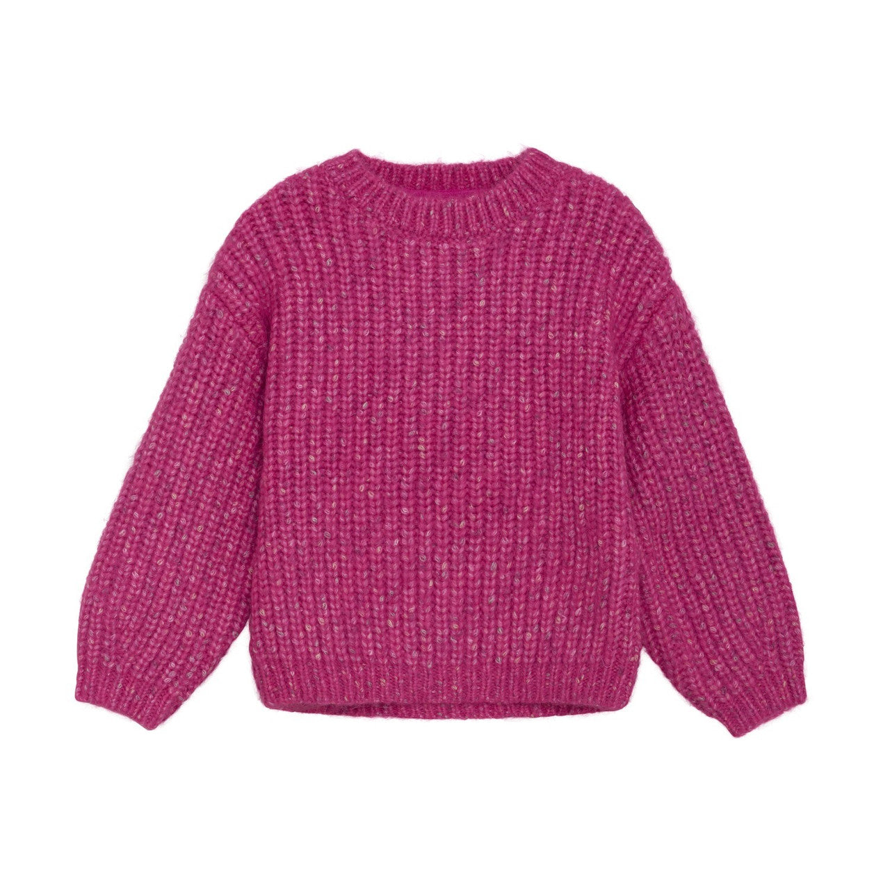 Fuchsia Chunky Knit Sweater