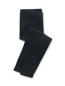 Velour Leggings/ Jet Black