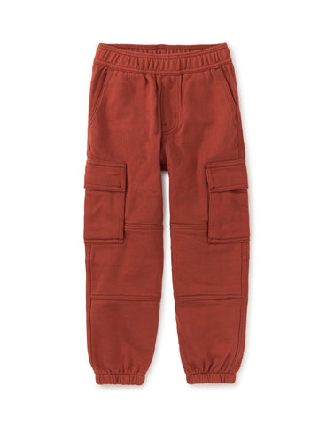 Cargo Pocket Joggers / Dark Maple