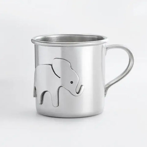 PEWTER CUP/ELEPHANT